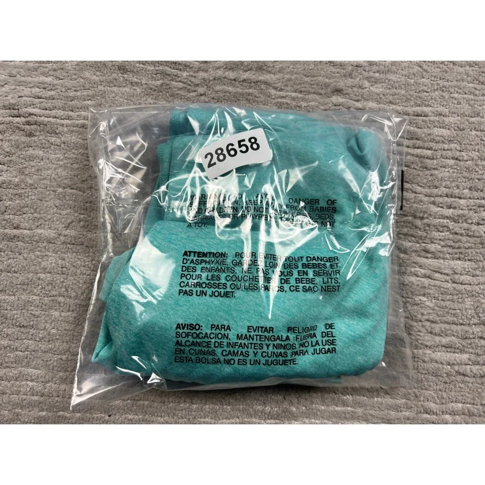 Spyder Rash Guard Mens Medium Teal Surf Sand Sun Long Sleeve UPF 50+ Swim Shirt